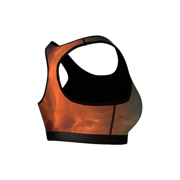 Anarchy Apparel Nebula Sport Bra-türkis/orange – Bild 2