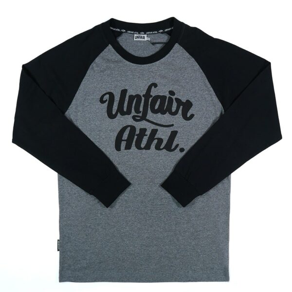 Unfair Athletics Long Sleeve-grau/schwarz